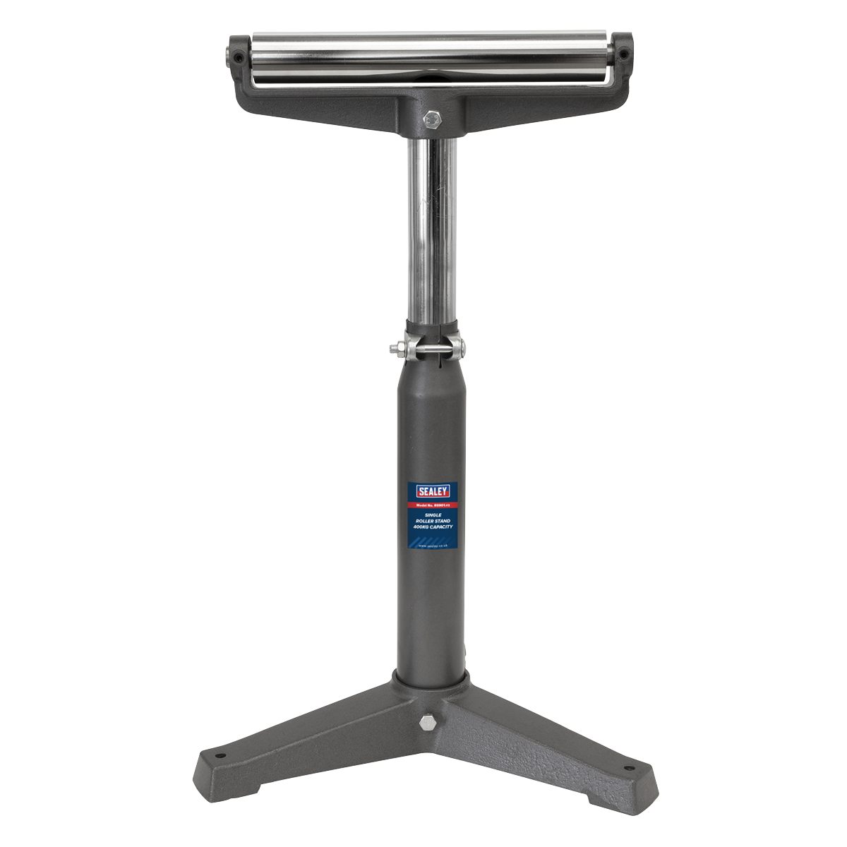 Sealey Roller Stand 1 Roller 800kg Capacity Heavy Duty Height-Adjustable RS901