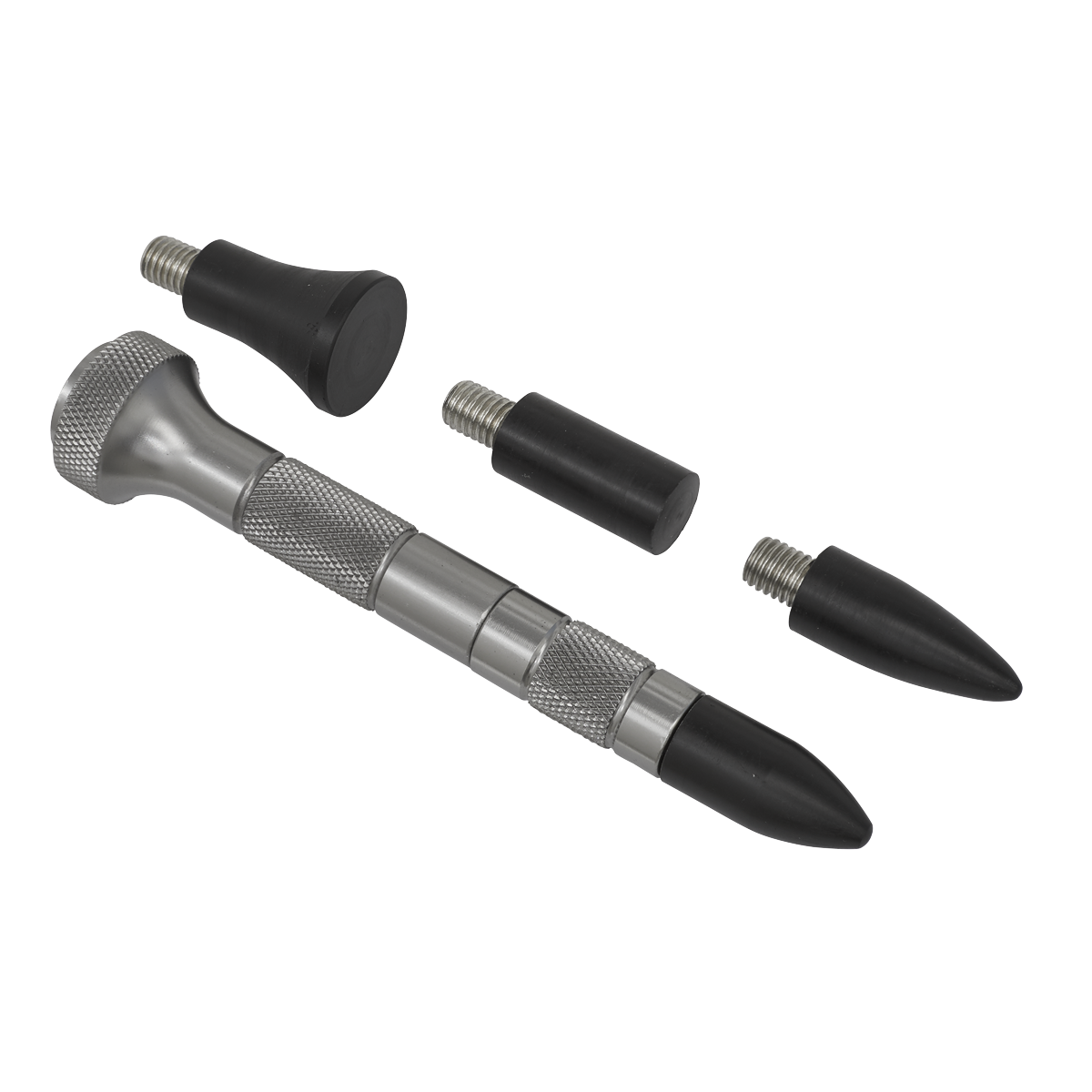 Sealey Paintless Dent Repair Knockdown Tool With 4 Interchangeable Heads RT013