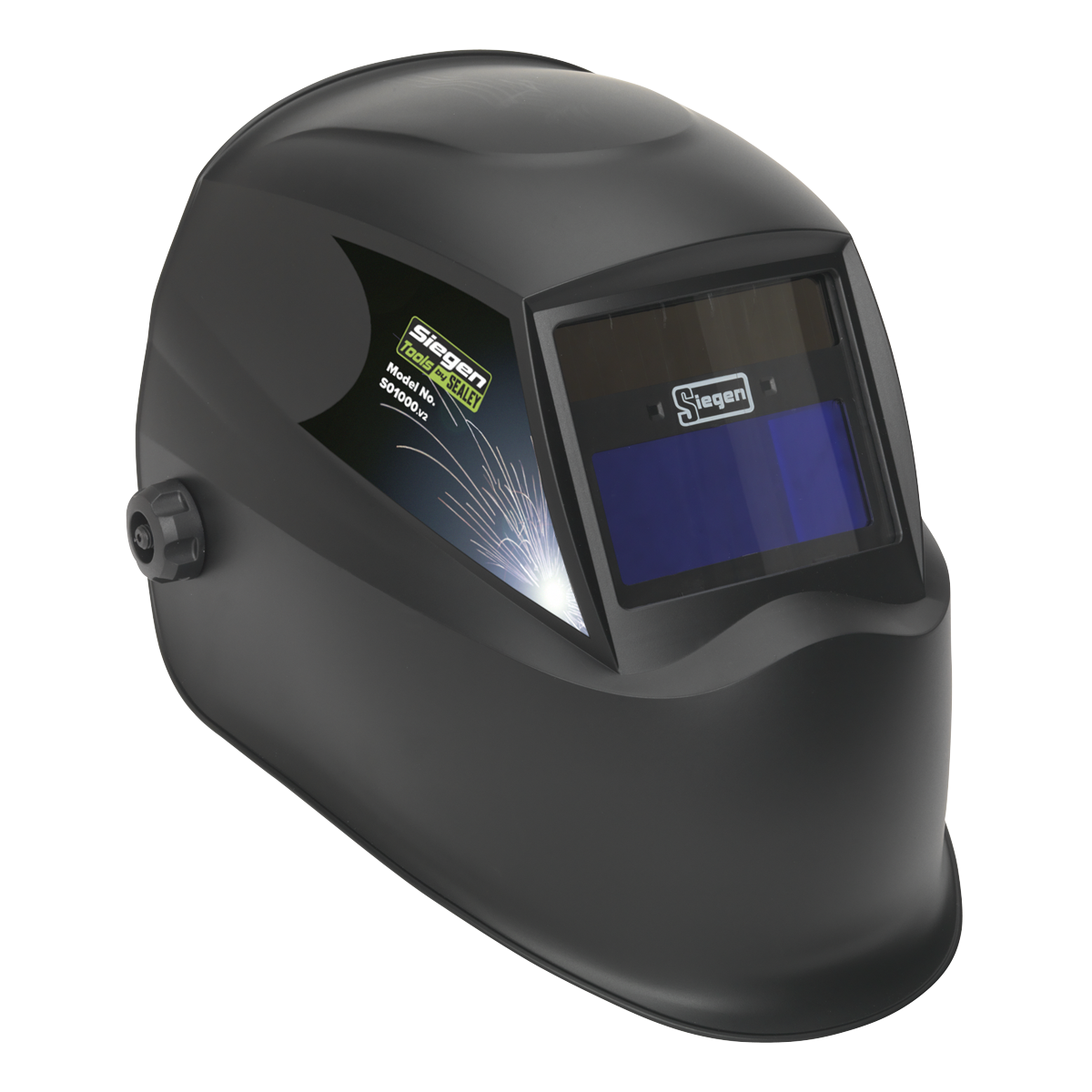 Sealey Auto Darkening Welding Helmet - Shade 11 Deluxe Contoured S01000