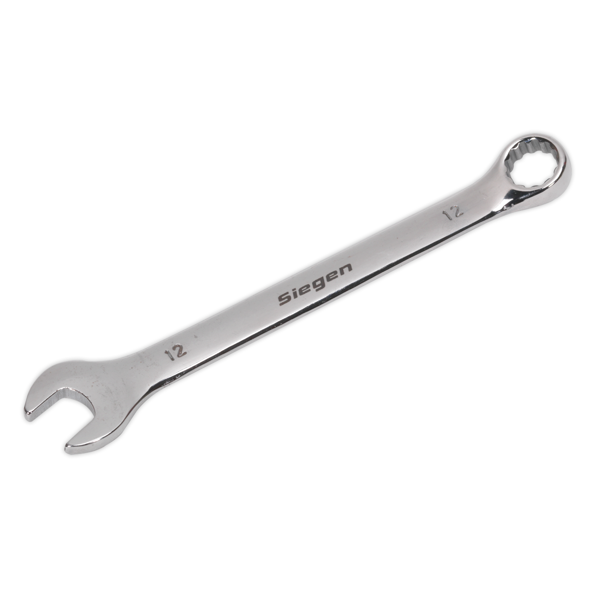 Sealey WallDrive Combi Spanner Chrome Vanadium Steel Polished Finish 12mm S01012