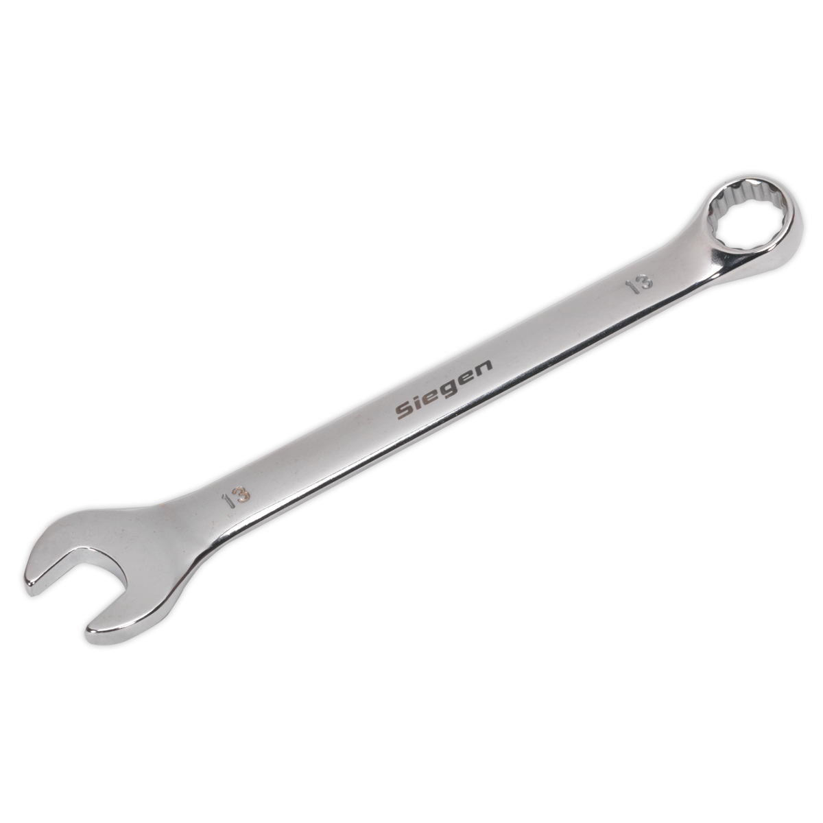Sealey WallDrive Combi Spanner Chrome Vanadium Steel Polished Finish 13mm S01013