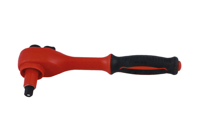 LASER 8415 VDE Insulated Socket Wrench 1/4" Drive 45-Tooth Ratchet Tool