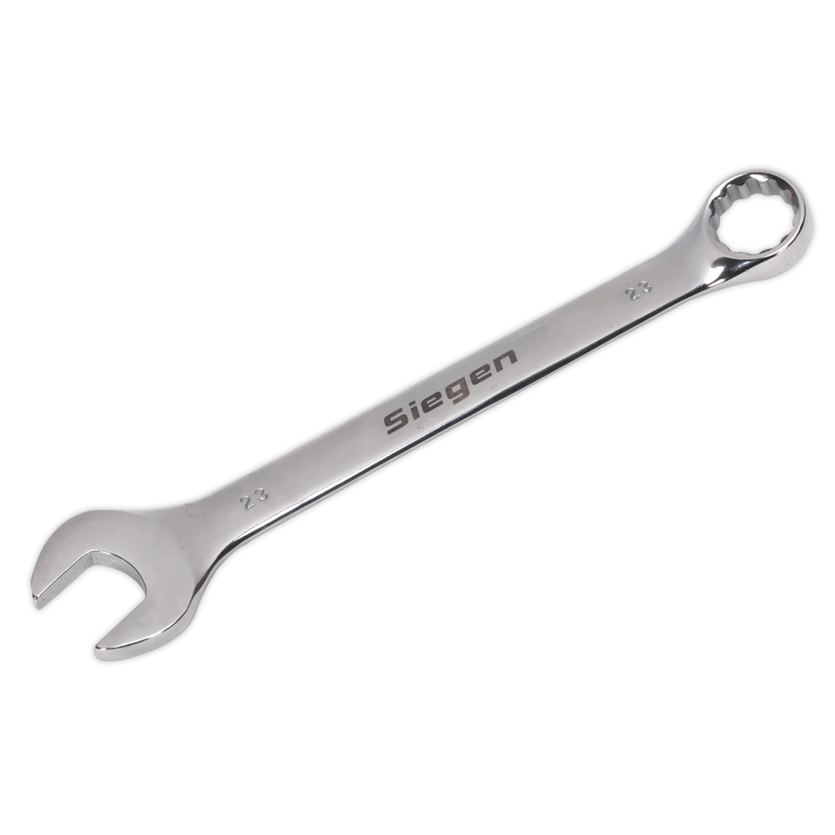 Sealey WallDrive Combi Spanner Chrome Vanadium Steel Polished Finish 23mm S01023