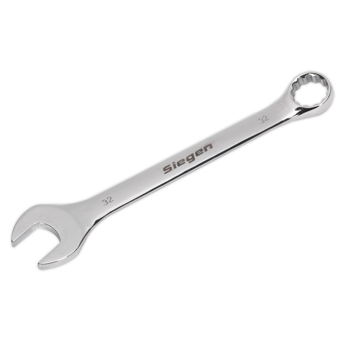 Sealey WallDrive Combi Spanner Chrome Vanadium Steel Polished Finish 32mm S01032