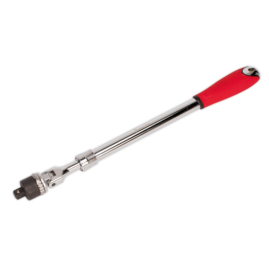 Sealey Ratchet Breaker Bar Extendable Chrome Plated 1/2" Square Drive AK7316