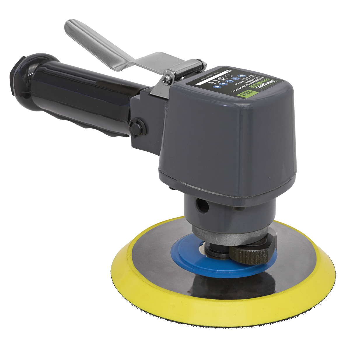 Sealey Air Sander 150mm Random Orbital Lightweight Body 10000rpm S01044