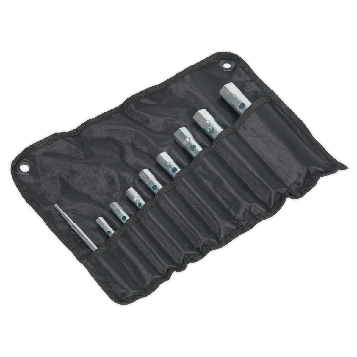 Sealey Box Spanner Set Zinc Plated For Corrosion Protection 9 Pieces S01053