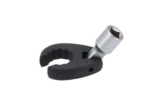 LASER 8437 Open-End Spanner Chrome Vanadium Steel 12-Point Hexagon Socket