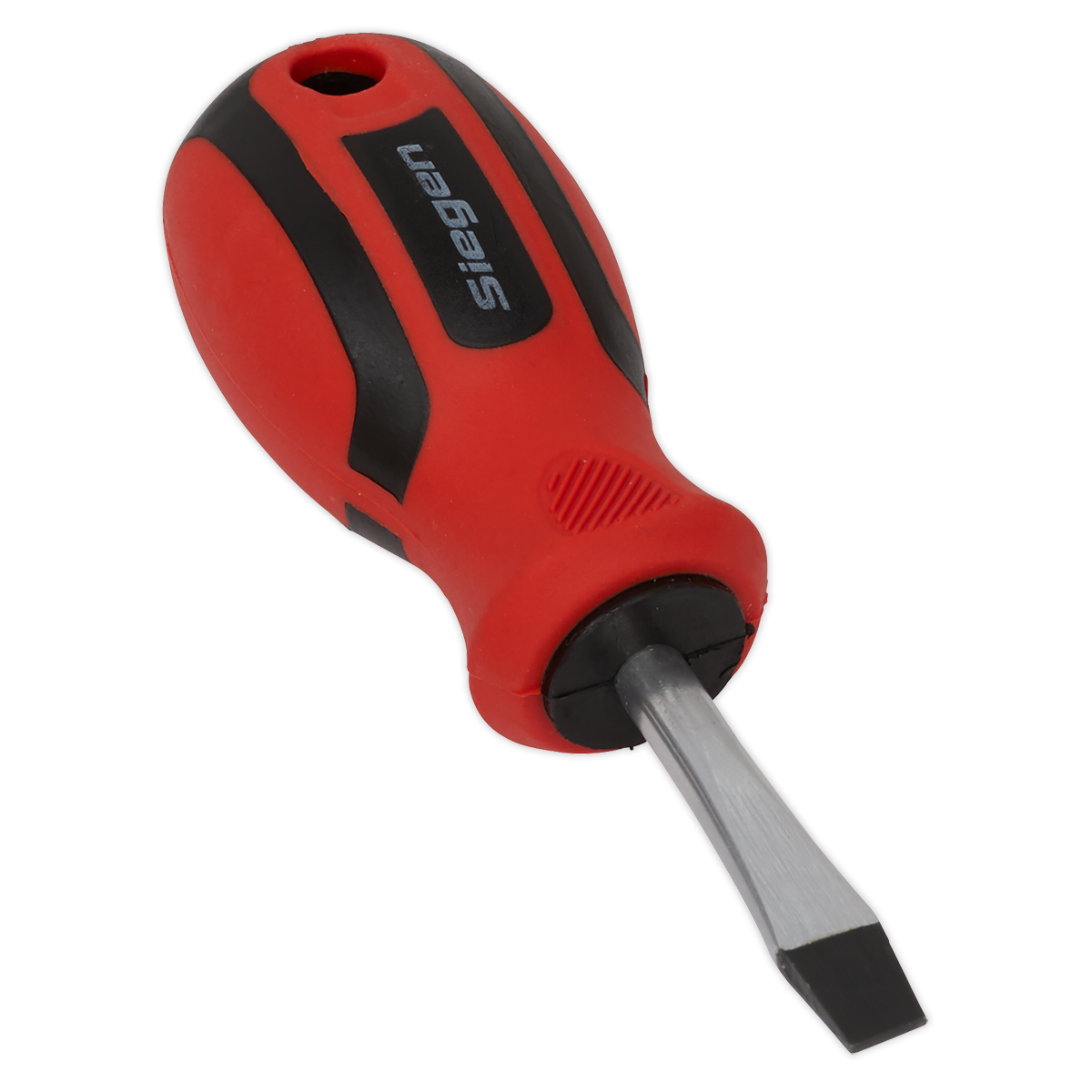 Sealey Screwdriver Slotted With Contoured Soft Grip Handle 6 x 38mm S01170