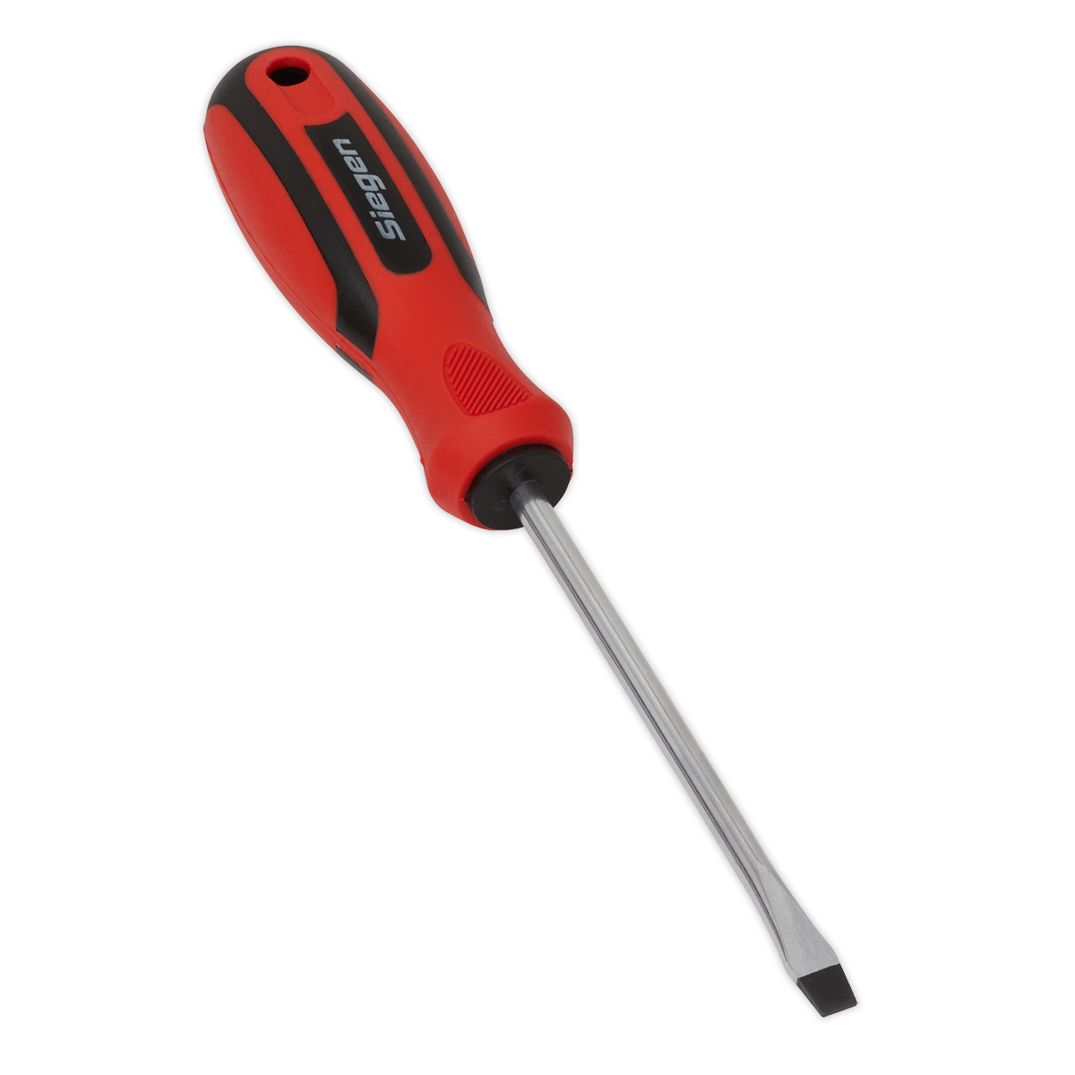 Sealey Screwdriver Slotted With Contoured Soft Grip Handle 5 x 100mm S01172