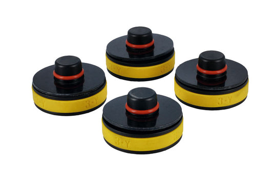 LASER 8439 Engineered Acetyl Lifting Jack Pads 4 Pieces Fits Tesla Model 3 Y