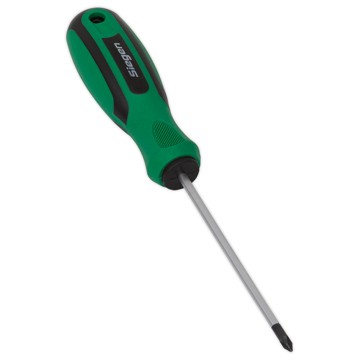 Sealey Screwdriver Pozi 1 x 75mm With Contoured Soft Grip Handle S01185