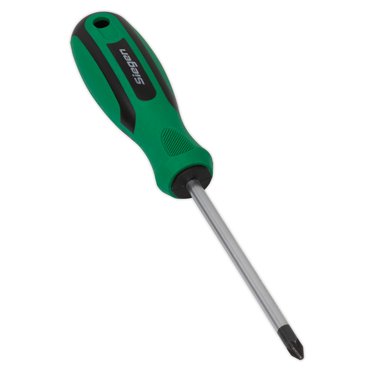 Sealey Screwdriver Pozi 2 x 100mm With Contoured Soft Grip Handle S01186