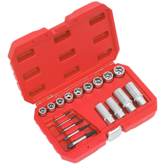 Sealey Bolt Stud & Screw Extractor Set Suitable For Professional Workshop AK751