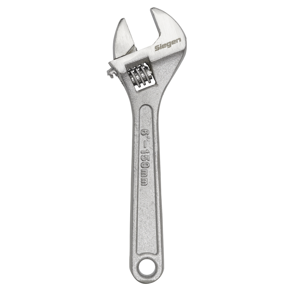 Sealey 150mm Adjustable Wrench Slim Raised Lip Style Handle & Hanging Hole S0450