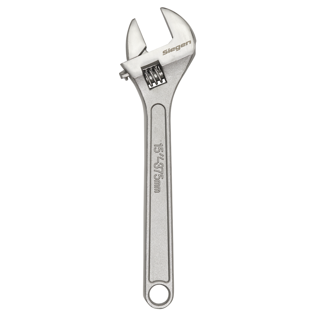 Sealey 375mm Adjustable Wrench Hand Tool Hardened & Heat Treated Steel S0454
