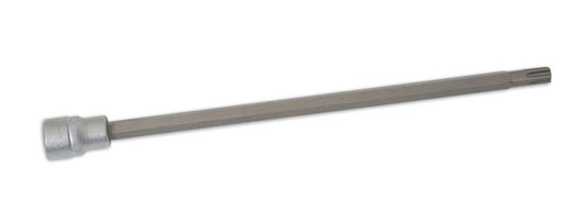 LASER 2898 Screwdriver M8 Ribe PolyDrive Bit 240mm Spanner 3/8" Drive CRV Steel