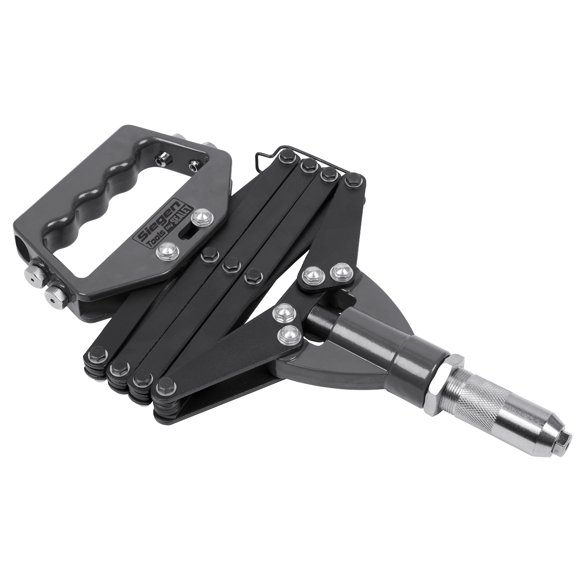 Sealey Riveter Lazy Tongs Die-Cast Head With Steel Jaw Case 820mm S0492