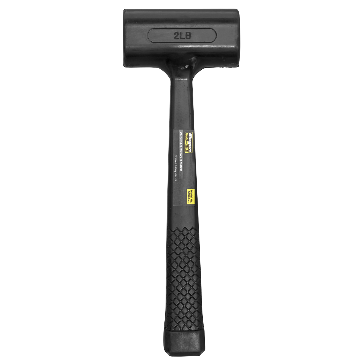 Sealey Dead Blow Hammer With Shot-Loaded Head Blows Without Rebound 2lb S0543