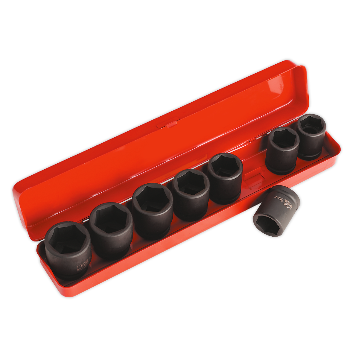 Sealey Impact Socket Set Anti Corrosion 8pc 3/4" Square Drive Metric AK77/9M