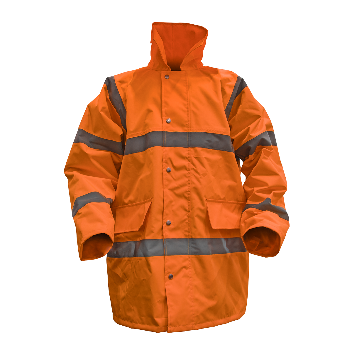 Sealey Hi-Vis Orange Motorway Jacket With Quilted Lining XX-Large 806XXLO