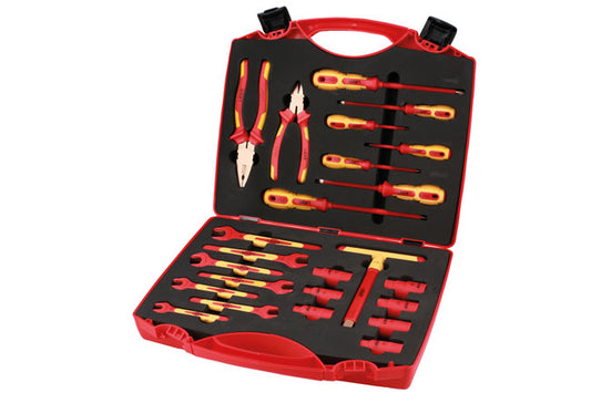 LASER 8509 Spark Resistant Fully Insulated Tool Kit 24 Pieces Wrench Socket