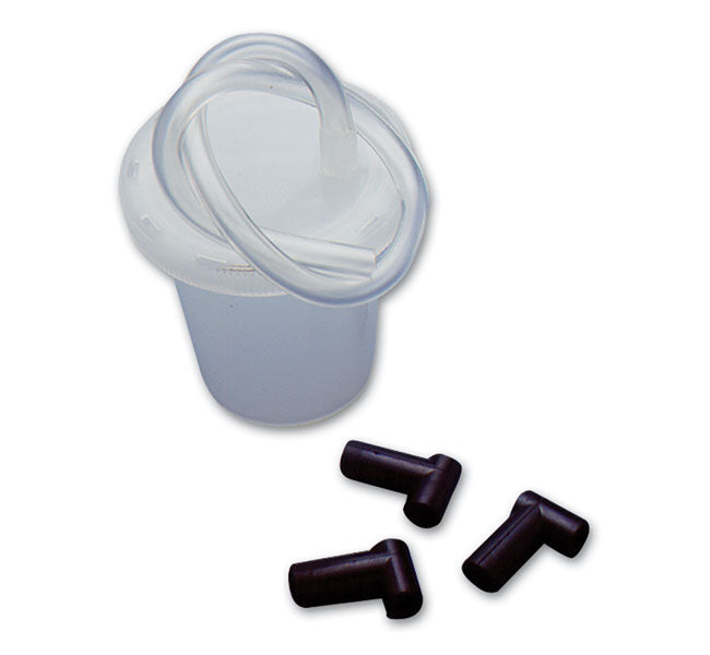 LASER 2906 Brake Bleed Catch Bottle Kit Nylon With 3 Adapters For Brake Fluid
