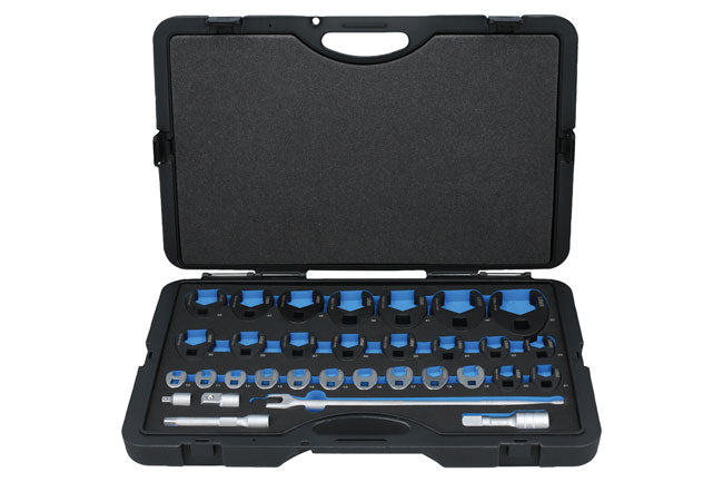 LASER 8516 Open End Spanner Set Chrome Vanadium Steel 36 Piece Professional Tool