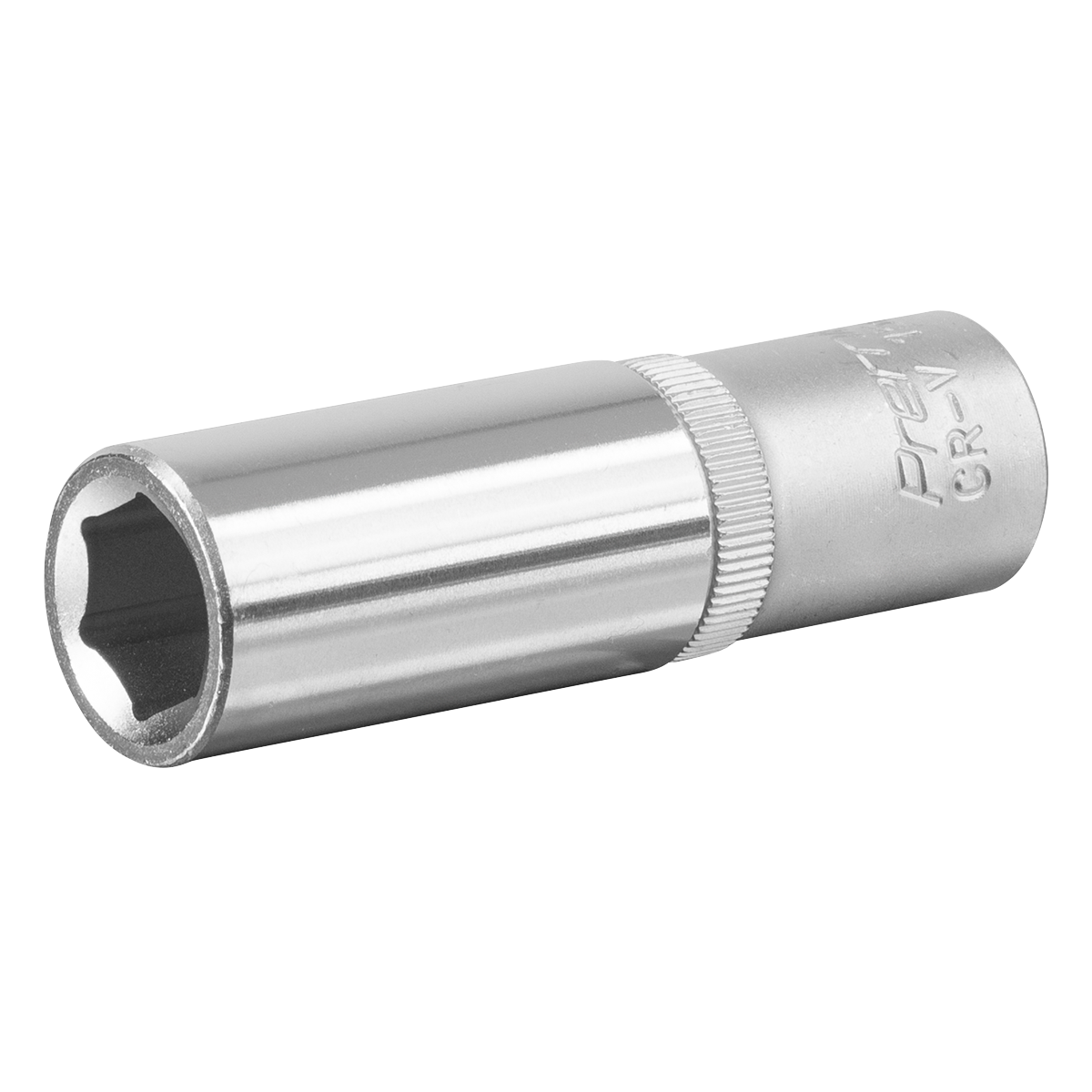 Sealey WallDrive Socket 15mm Deep 1/2" Square Drive Chrome Vanadium Steel S1215D