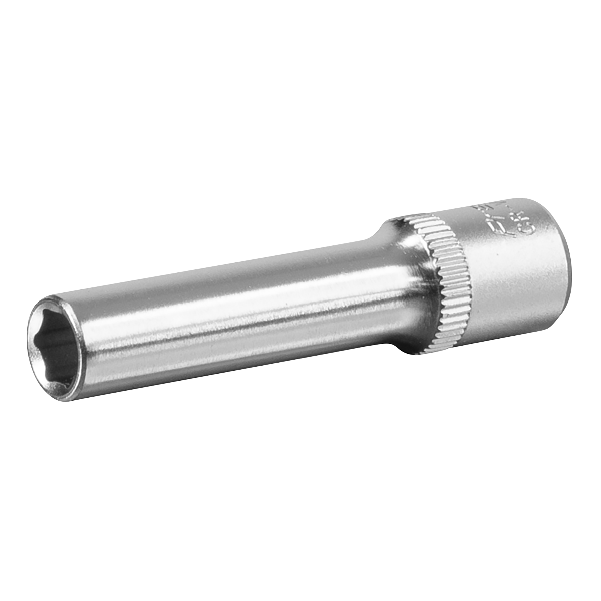 Sealey WallDrive Socket 6mm Deep 1/4" Square Drive Chrome Vanadium Steel S1406D