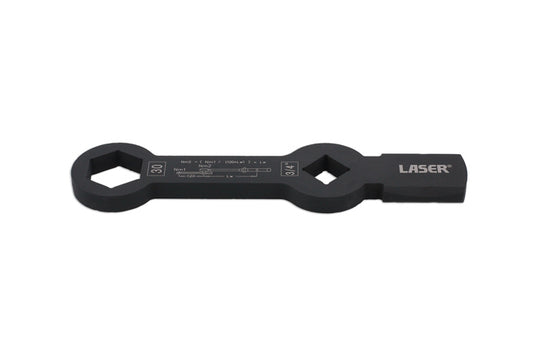 LASER 8537 HGV Brake Caliper Wrench 30mm 3/4" Drive For Commercial Vehicles