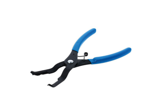 LASER 8540 Plastic Expanding Rivets Release Pliers 240mm Steel 35Â° Offset Handle