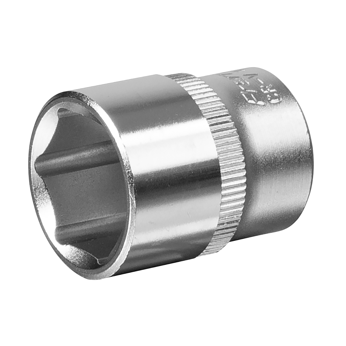 Sealey WallDrive Socket Tool 18mm 3/8" Square Drive Chrome Vanadium Steel S3818