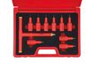 LASER 8560 10Pcs Screwdriver VDE Insulated Star Bit Set 1/2" Drive CrMo T10-T60