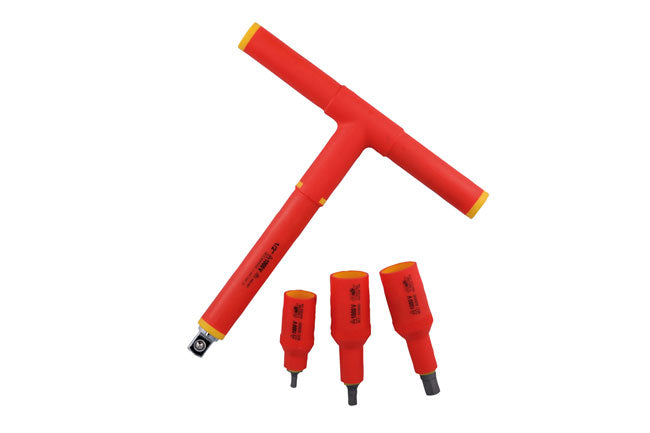LASER 8561 10Pcs Screwdriver VDE Insulated Hex Bit Set IEC60900:2018 Certified