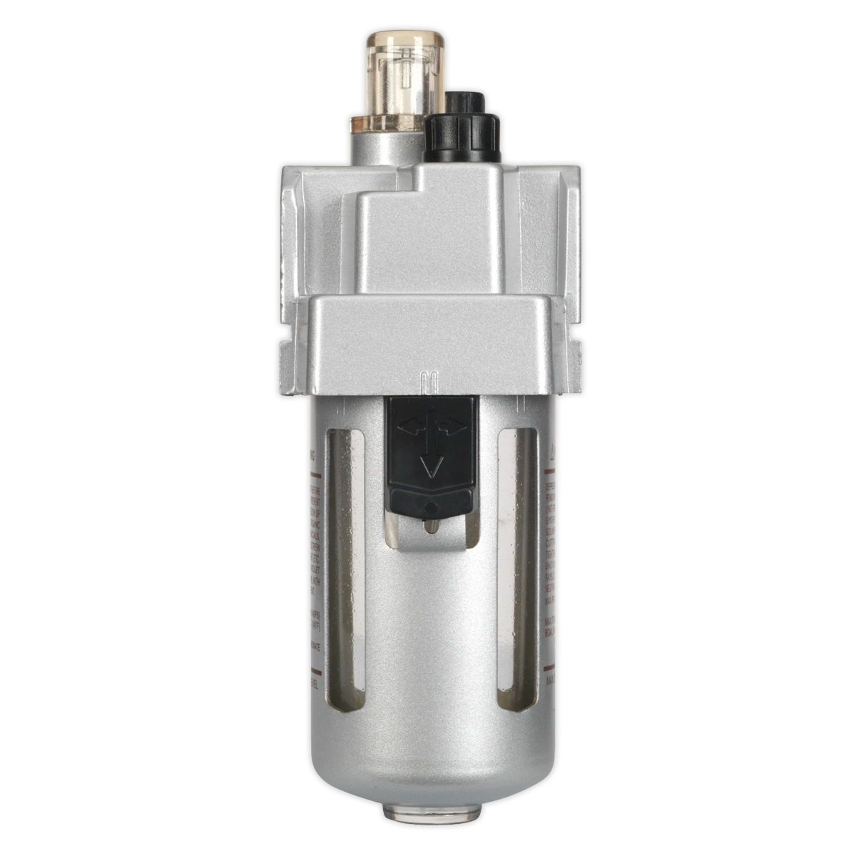 Sealey Air Lubricator With Protection Bowl Cage 3/8" BSP 145PSI SA2001/L