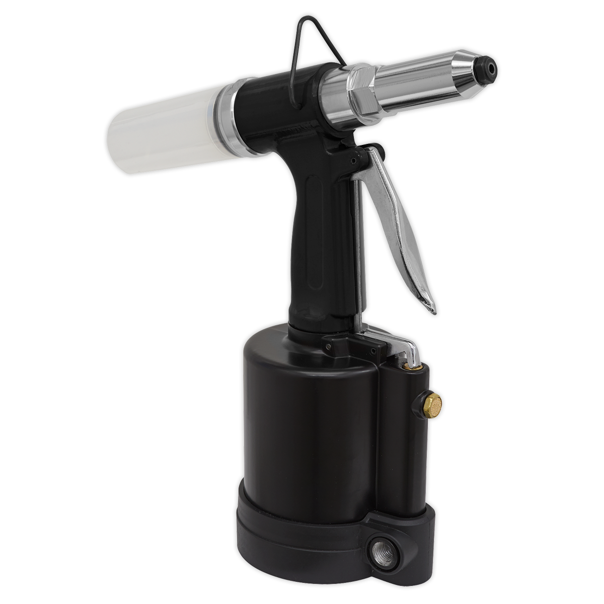 Sealey Air Hydraulic Riveter 1/4" Steel Aluminium & Stainless Steel Rivets SA314