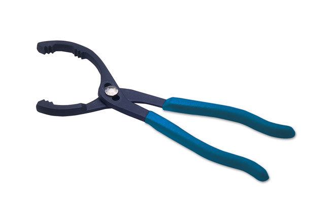 LASER 2920 Oil Filter Pliers Steel 50-114mm Adjustable Long Reach Serrated Grip
