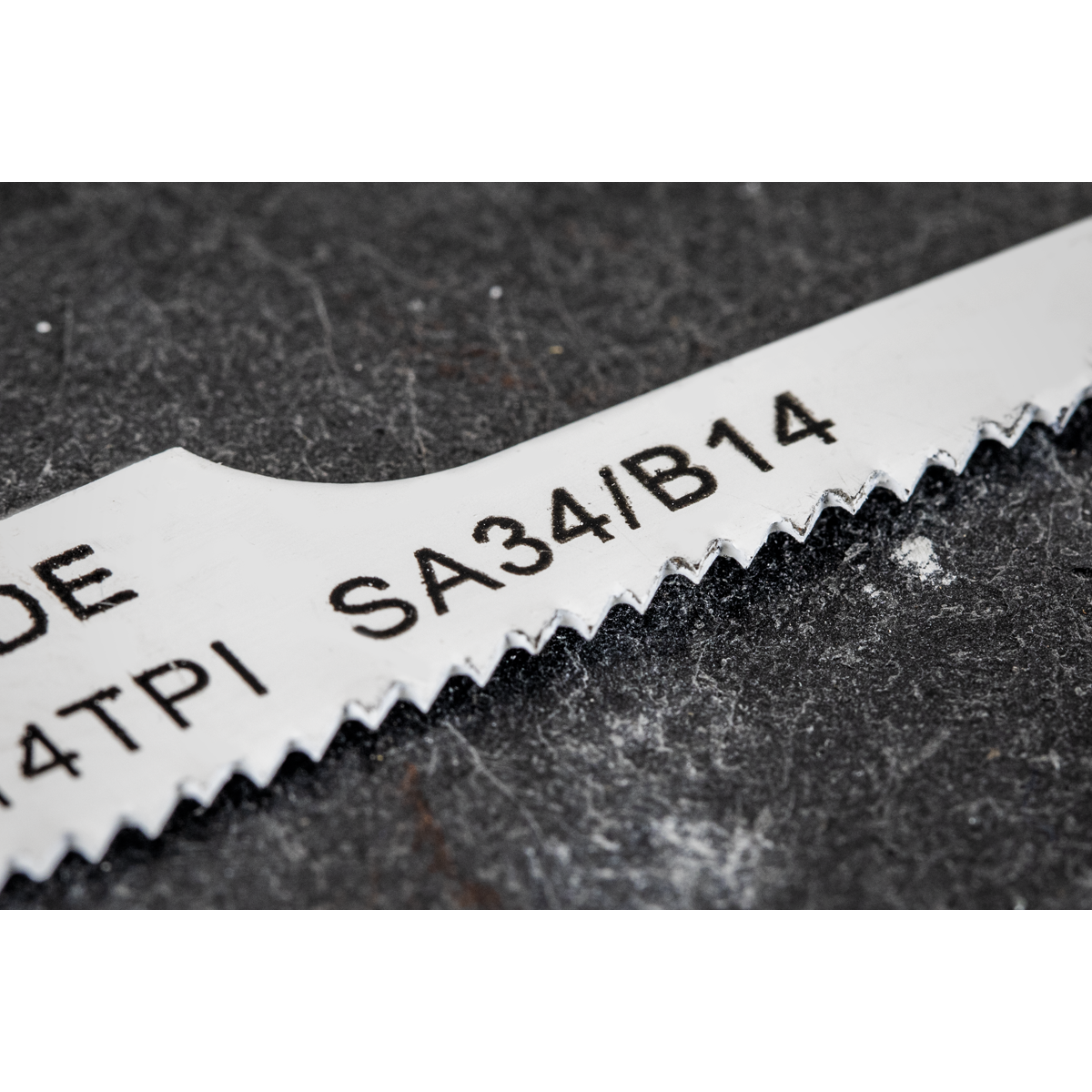 Sealey HSS Air Saw Blade For Power Tools 14 TPI Blue - Pack of 5 Pieces SA34/B14