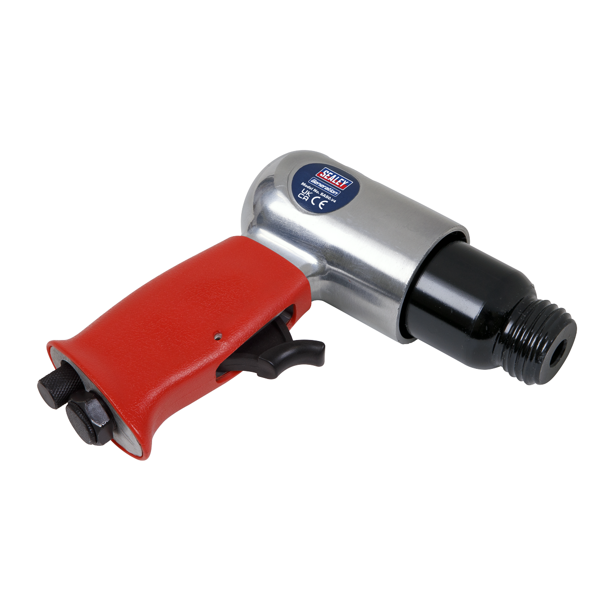 Sealey Air Needle Scaler With Variable Speed Trigger Control Rubber Grip SA50