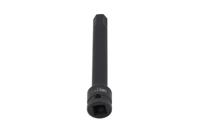 LASER 8587 Screwdriver Allen Key Impact Bit 14mm 1/4" Drive Chrome Molybdenum