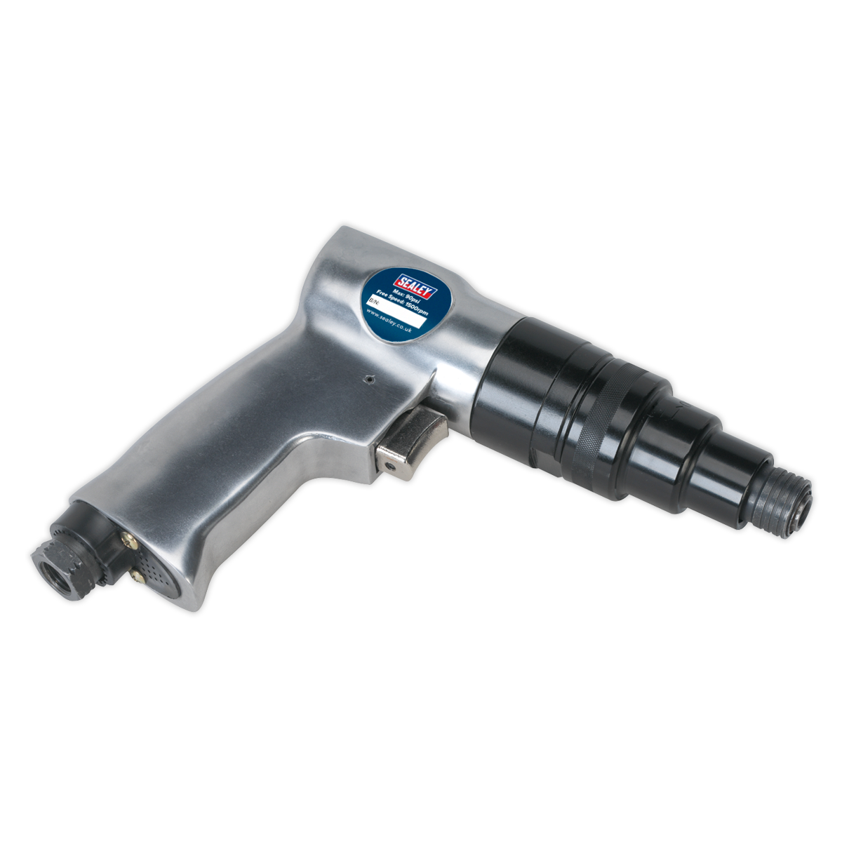 Sealey Pistol Grip Style Air Screwdriver With Reverse Control 1500 RPM SA58