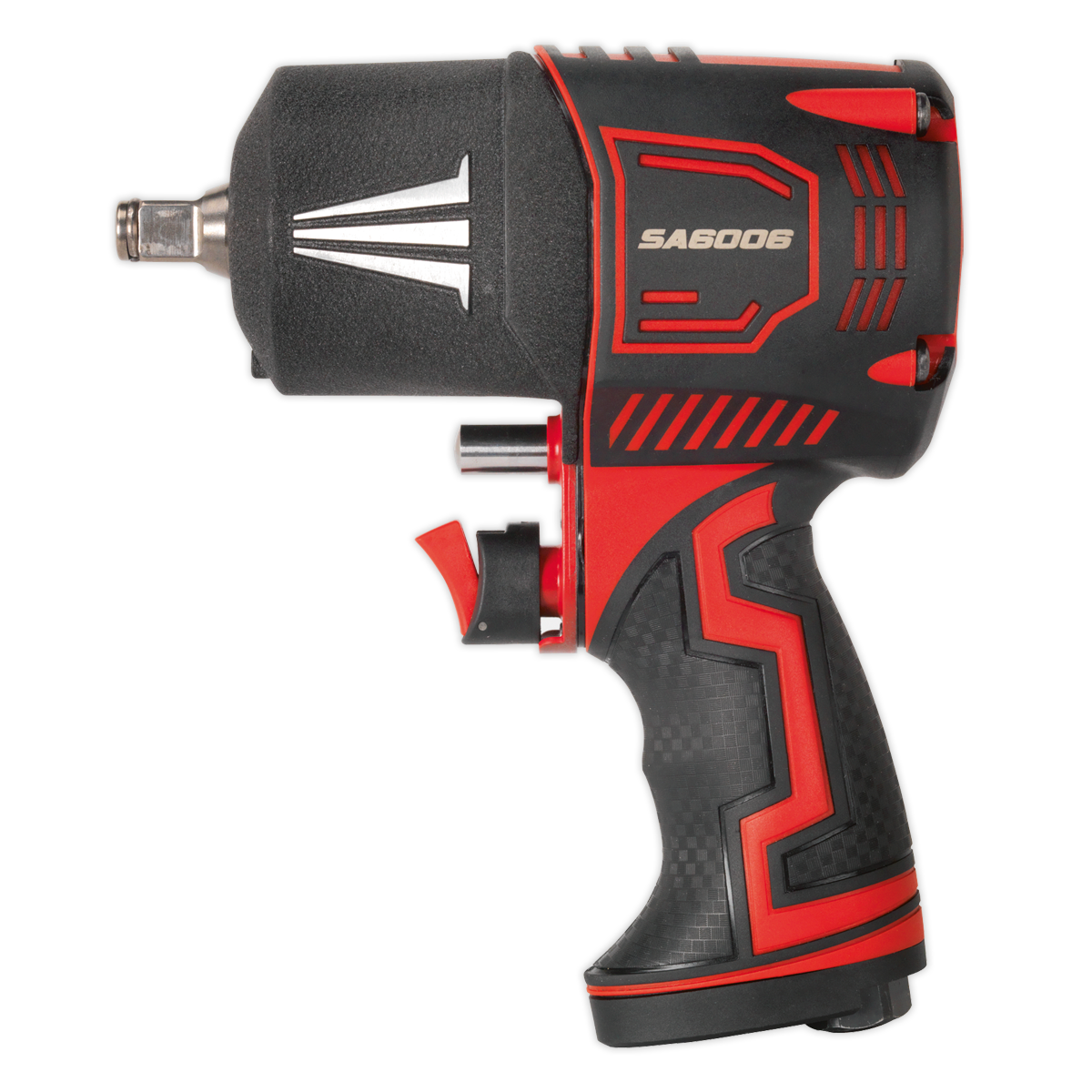 Sealey 1/2" Square Drive Composite Air Impact Wrench Twin Hammer 9000 RPM SA6006