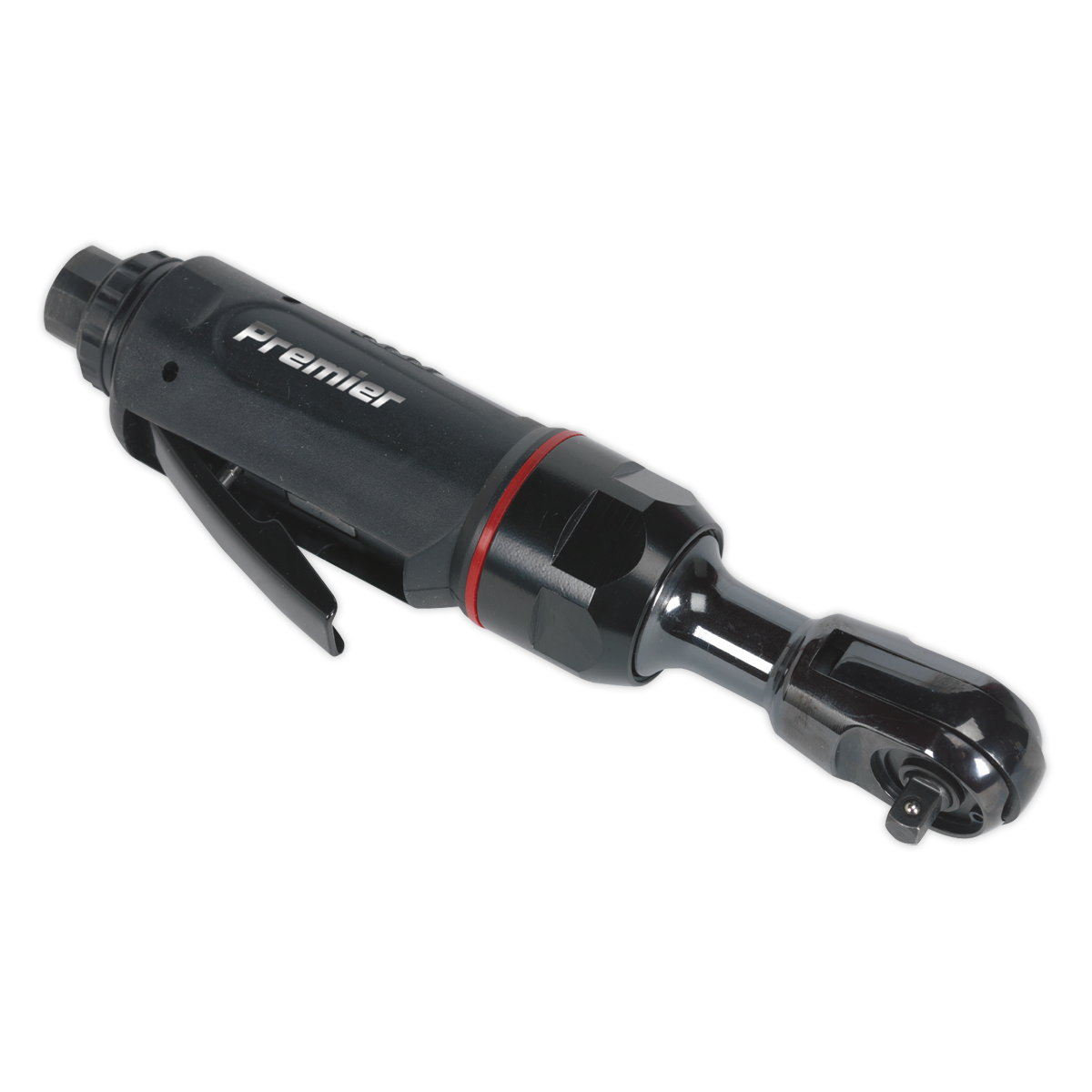 Sealey 1/4" Square Drive Mini Air Ratchet Wrench With Twist-Reverse Action SA630