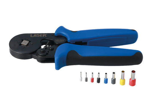 LASER 8592 Crimping Pliers Set Wire Ferrule Crimp Connector 4-Tooth Steel Tool