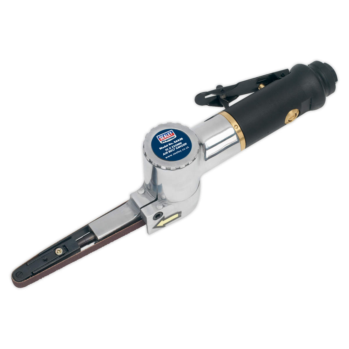 Sealey Air Belt Sander With Articulated Sanding Arm 18000rpm 10 x 330mm SA635