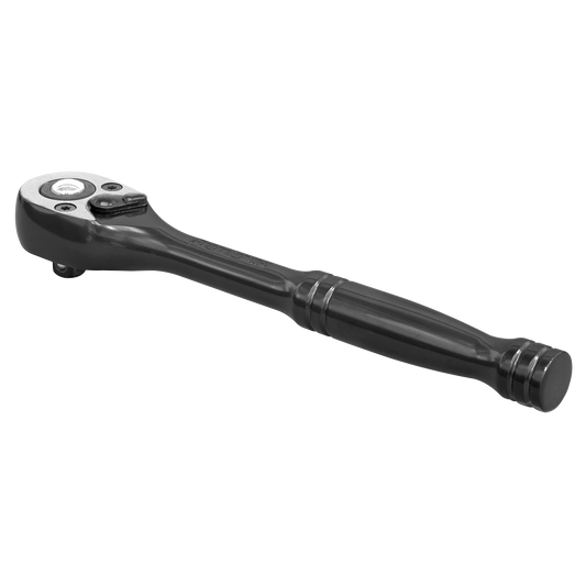 Sealey Ratchet Wrench 1/4" Square Drive Premier Black Chrome Vanadium AK7997