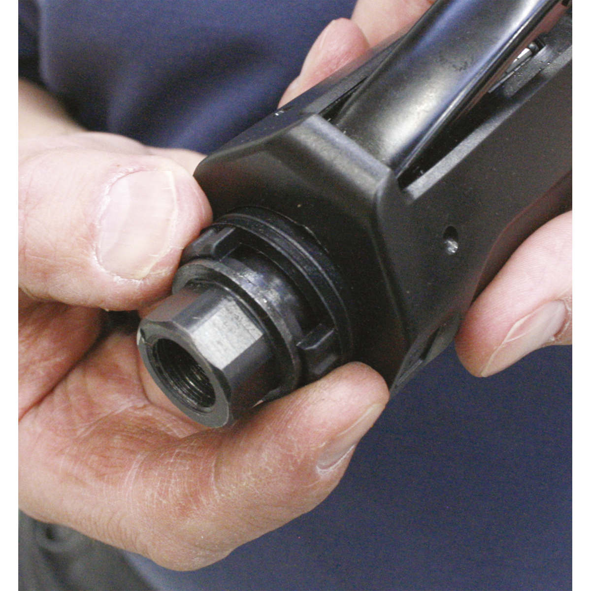 Sealey 90° Air Die Grinder - Midi Size With Aluminium Alloy Housing SA653