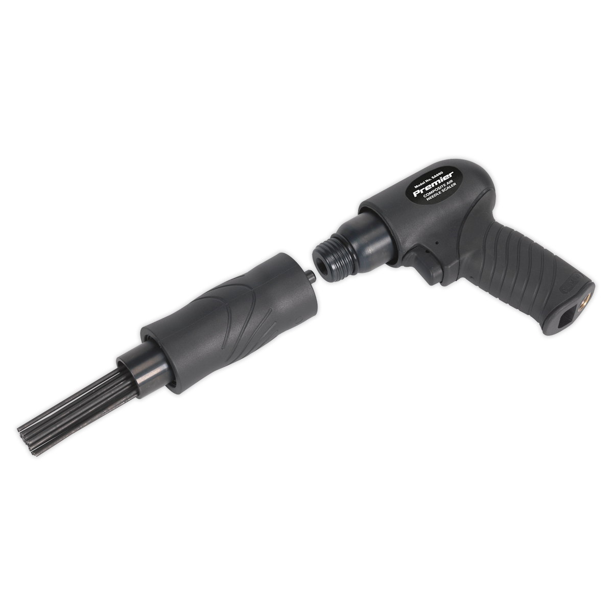 Sealey Air Needle Scaler Composite Pistol Type With Soft Grip Handle SA660