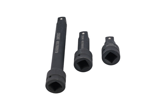 LASER 8600 Impact Extension Bar Set 1" Inch Drive Chrome Molybdenum Steel Kit